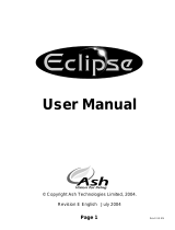 Ash Technologies Eclipse User manual