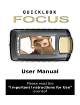 Ash Quicklook Focus User manual