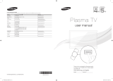 Samsung PS60F5000AM Owner's manual