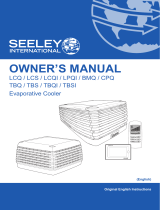 Braemar Breezair Coolair Convair Evap BMQ CPQ LCQ TBQ TBQI TBS TBSI Owner's manual