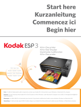 Kodak ESP 3 ALL-IN-ONE PRINTER - SETUP BOOKLET Owner's manual