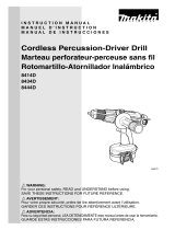 Makita 8444D Owner's manual