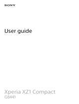 Sony Xperia XZ1 Compact Owner's manual
