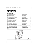 Ryobi ccc 1801m one Owner's manual