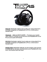 Thrustmaster T500 RS Owner's manual