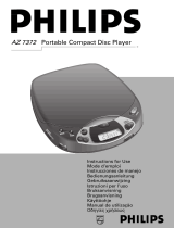 Philips AZ 7372 User manual