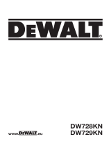 DeWalt DW728KN Owner's manual
