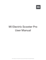 Xiaomi ESSENTIAL ELECTRIC SCOOTER Owner's manual