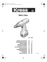 Kress max 132 Owner's manual