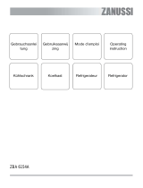 Zanussi ZBA 6154 A Owner's manual