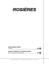 ROSIERES RFZP587IN User manual