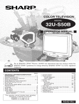 Sharp 32U-S50 Owner's manual