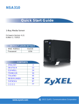 ZyXEL NSA310 Owner's manual