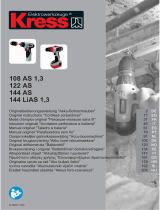 Kress 108 AS 1.3 Owner's manual