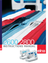 ELNA 2600 User manual