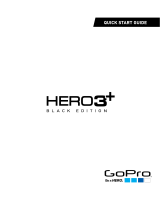 GoPro Hero 3+ Black Edition Quick start guide