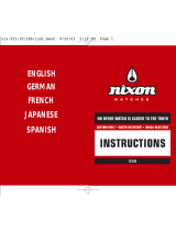 Nixon 286 Instructions Manual