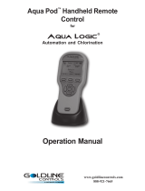 Goldline Aqua Pod Operating instructions