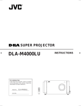 JVC DLA-M4000LU - D-ila Projector Instructions Manual