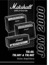 Marshall Amplification JCM 2000 TSL601 User manual