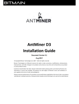 BITMAIN AntMiner D3 Installation guide