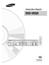 Samsung DVD-VR325/ User manual