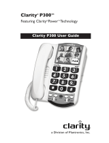 Clarity P300 User manual