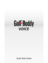 Golf Buddy Voice Quick start guide