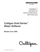 Culligan Gold Series Installation & Operation Instructions