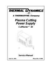 Thermal Dynamics CE CutMaster 50 User manual