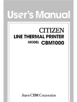 CBM CBM-1000 User manual