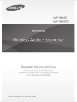 Samsung HW-HM45C User manual