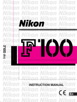 Nikon F 100 User manual