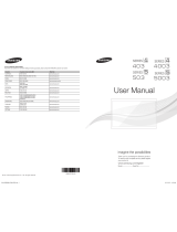 Samsung LA40D503 User manual