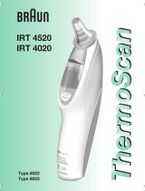 Braun ThermoScan IRT 4020 Owner's manual