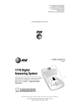 AT&T 1719 User manual