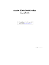 Acer Aspire 3040 Series User manual