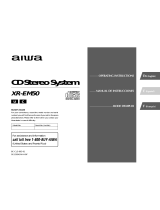 Aiwa XR-EM50 User manual