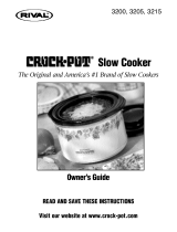 Crock-Pot 3200 User manual