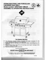Members Mark GR2210601-MM-OO Assembly & Operating Instructions