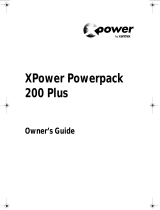 Xantrex XPower Powerpack 200 Plus Owner's manual