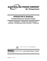 DeVilbiss Air Compressor User manual