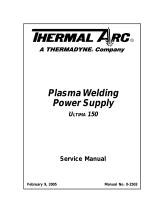 Thermal Arc ULTIMA 150 User manual