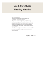 Asko W6222 User guide