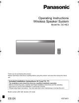 Panasonic SC-NE3 Operating Instructions Manual