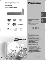 Panasonic Diga DMR-EZ48V Operating Instructions Manual