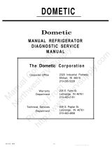 Dometic RM 7400(L) User manual