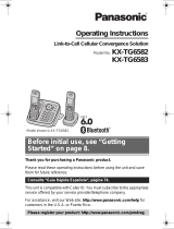 Panasonic KX-TG6582T Operating Instructions Manual