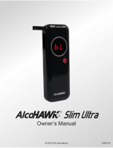 Alcohawk AlcoHAWK Slim Ultra Owner's manual