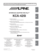 Alpine KCA-420i Owner's manual